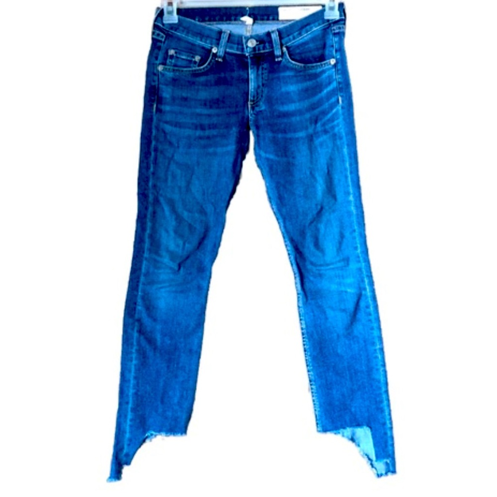Rag & Bone Hampton mud rise Distressed Women Jeans